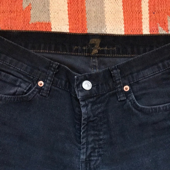 Seven for all man kind . Fine black corduroy jeans - Picture 3 of 5